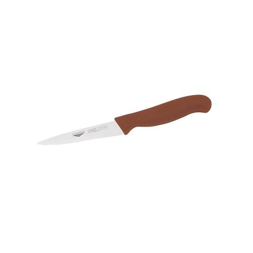 Paderno rozsdamentes szakács kés 11 cm barna nyél