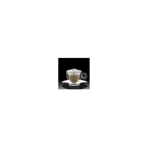 Luigi Bormioli THERMIC GLASS rozsdamentes alj +capuccino csésze 16,5cl 2 db