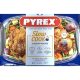 Pyrex ESSEN szögl.sütőtál+fedő 6,7l (4,4l+2,3l)