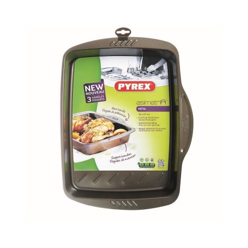 Pyrex ASIMETRIA bevonatos tepsi 35x27x6 cm
