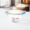 Pyrex keverőtál 4,2l 30cm/mércés-dönthető-csőrö