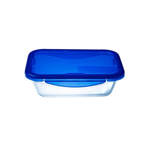 Pyrex COOK&GO tégl. sütőtál+műa.fedő 24x18x6cm 1,7l