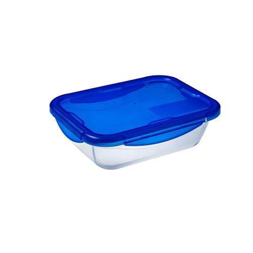 Pyrex COOK&GO tégl. sütőtál+műa.fedő 30x23x9cm 3,3l
