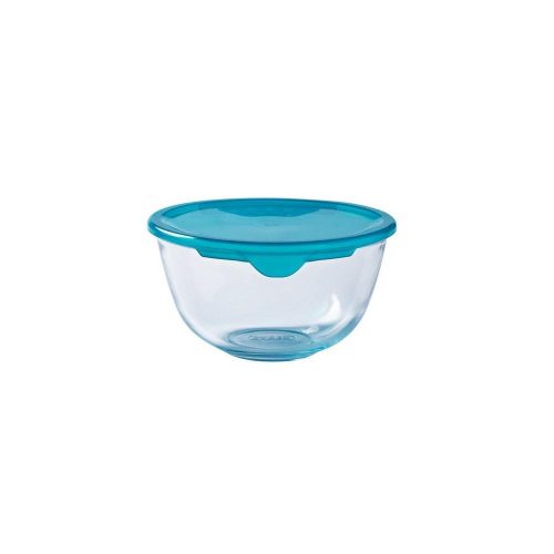 Pyrex PREP&STORE keverőtál, műanyag fedővel 14 cm (0,5 liter)