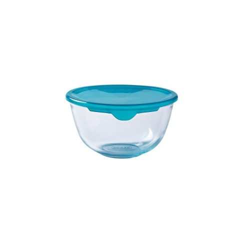 Pyrex PREP&STORE keverőtál, műanyag fedővel 21 cm (2 liter)