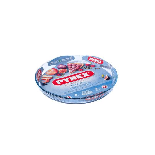 Pyrex üveg gyümölcstortaforma 31x3,5 cm (1,8l)