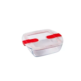 Pyrex COOK&HEAT tégl. sütőtál+műa.tető 23x15x6cm 1,1l