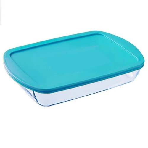 Pyrex COOK&STORE tepsi+műa.tető 40x27x7 cm 4,5 l