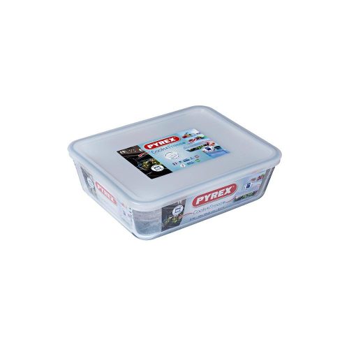 Pyrex COOK&FREEZE tégl. sütőtál+műa.tető 25x19x8 cm 2,6l