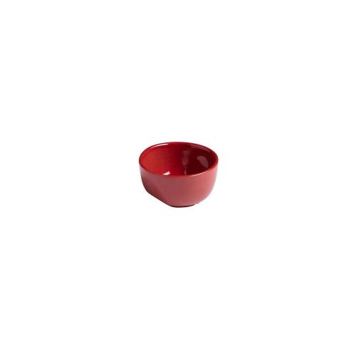 Pyrex kerámia souffle tálka 9cm CURVES RED