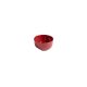 Pyrex kerámia souffle tálka 9cm CURVES RED