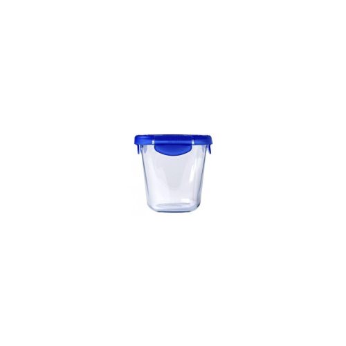 Pyrex COOK&GO szögl. magas+műa.fedő 12x12x12cm 0,8l