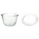 Pyrex PYREX leveses tál FEDŐVEL 26,5x23x15,2 cm (4 liter)