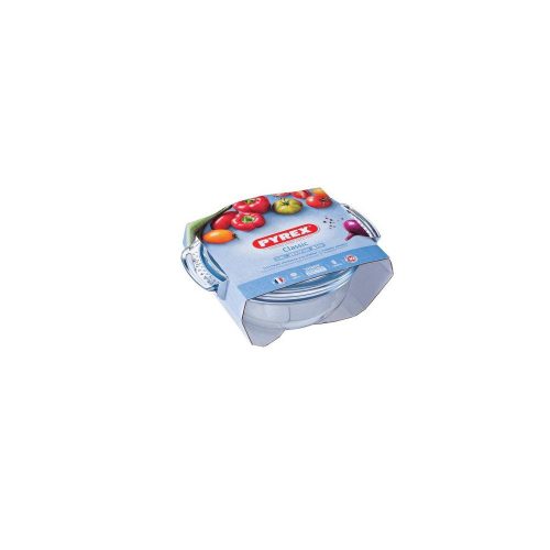 Pyrex kerek sütőtál+fedő 1,4 L (1l+0,4l ) /csom/