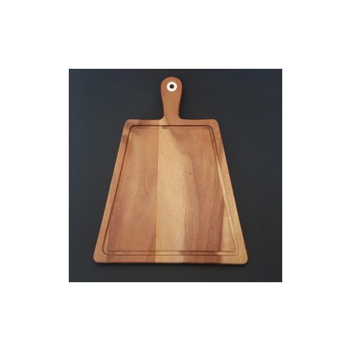 Fa vágódeszka 30x40x1,5 cm trapéz