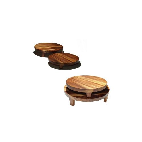 Fa büféállvány 2db /40x9 cm + 33x6 cm