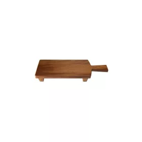 Fa kínáló talpas szögl. 19x51x8cm nyeles