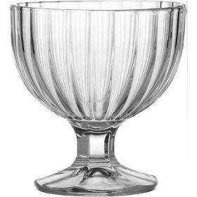 FLAMENGO Trans fagylaltkehely talpas 6 db 27 cl