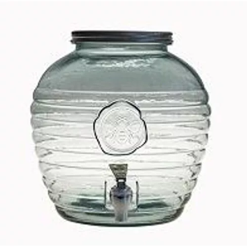 Vidrios Zöld üveg csappal  8 liter ABEJA