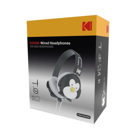 Kodak Fejhallgató Wired Headphones 100 Kids B1