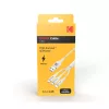 Kodak Töltőkábel Android/Apple Eszközökhöz USB - Micro/USB-C/Lightning 1m 5V/2A