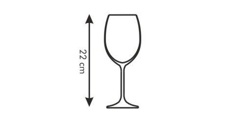 Tescoma CHARLIE Vörösboros poharak 450 ml (6 db)