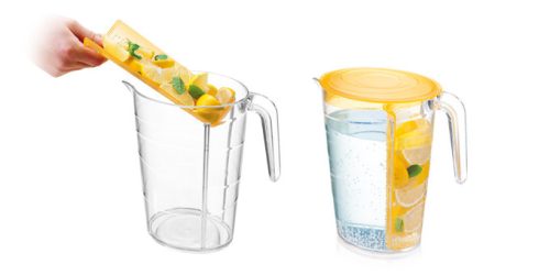 Tescoma myDRINK Kancsó 2.5 l,4 pohár fedéllel, kék