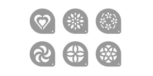 Tescoma myDRINK Cappuccino díszítő sablonok, 6 db