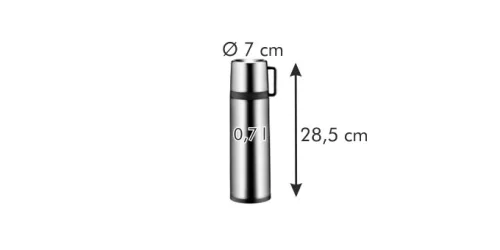 Tescoma CONSTANT termosz bögrével 0,7 l, rozsdamentes acél