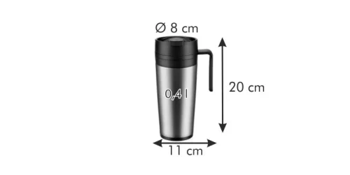 Tescoma CONSTANT termobögre 0,4 l, rozsdamentes acél