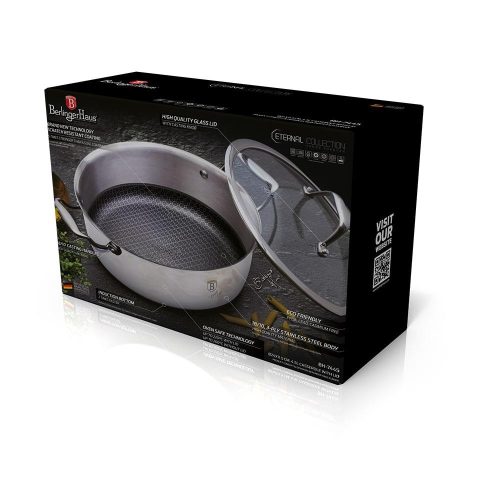 Berlinger Haus ETERNAL Lábos fedővel 24cm 3,8l / BH-8509 /