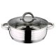 Blaumann GOURMET LINE rozsdamentes lábos üvegfedővel 10,0 L (BL-1005)