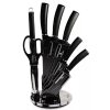 Berlinger Haus Black Silver bevonatos KÉSKÉSZLET 8 részes