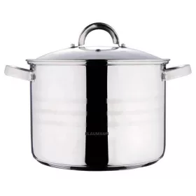   Blaumann GOURMET LINE rozsdamentes fazék üvegfedővel 15,5 L (BL-1013)