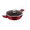 Berlinger Haus BURGUNDY bevonatos MÉLY SERPENYŐ füles 32 cm (szeletsütő) - INDUKCIÓS / BH-1261N