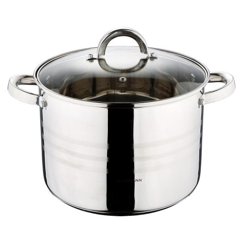 Blaumann GOURMET LINE rozsdamentes fazék üvegfedővel 2,1 L (BL-1006)