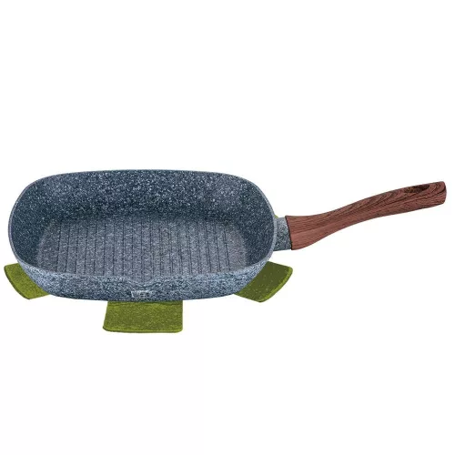 Berlinger Haus FOREST LINE kőhatású bevonatos grill 28cm