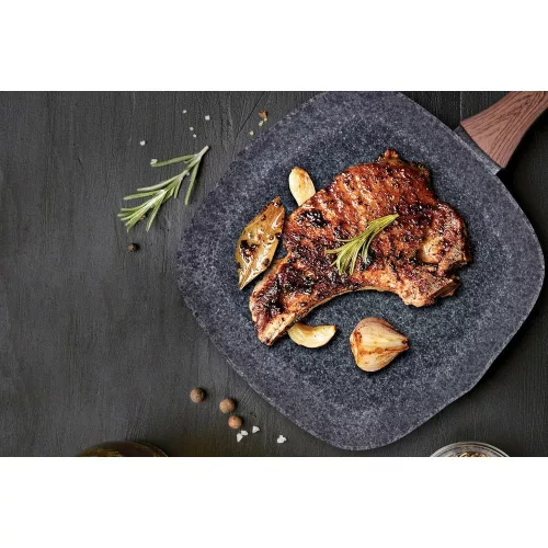 Berlinger Haus FOREST LINE kőhatású bevonatos grill 28cm