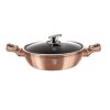 Berlinger Haus ROSE GOLD bevonatos SERPENYŐ 28 cm (szeletsütő) - INDUKCIÓS / BH-1519N /