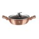 Berlinger Haus ROSE GOLD bevonatos SERPENYŐ 28 cm (szeletsütő) - INDUKCIÓS / BH-1519N /