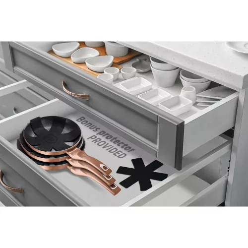 Berlinger Haus ROSE GOLD bevonatos SERPENYŐ 20 cm (szeletsütő) - INDUKCIÓS / BH-1508N /