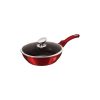 Berlinger Haus BURGUNDY bevonatos MÉLY SERPENYŐ Fedővel 24 cm (szeletsütő) - INDUKCIÓS / BH-125