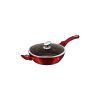 Berlinger Haus BURGUNDY bevonatos MÉLY SERPENYŐ Fedővel 32 cm (szeletsütő) - INDUKCIÓS / BH-126