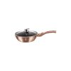 Berlinger Haus ROSE GOLD bevonatos MÉLY SERPENYŐ Fedővel 24 cm (szeletsütő) - INDUKCIÓS / BH-15