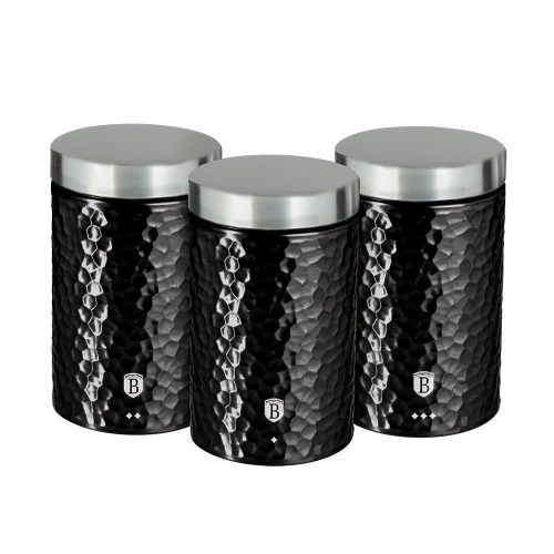Berlinger Haus PRIMAL GLOSS bevonatos 3 db tároló 17,5x11cm / BH-6712 /