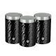 Berlinger Haus PRIMAL GLOSS bevonatos 3 db tároló 17,5x11cm / BH-6712 /