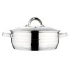 Blaumann GOURMET LINE rozsdamentes lábos üvegfedővel 2,75 L (BL-1002)