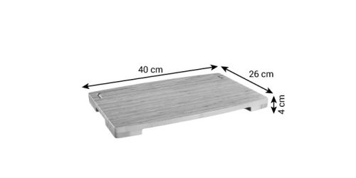 Tescoma AZZA vágódeszka 40 x 26 cm