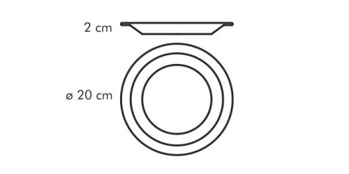 Tescoma GUSTITO desszertestányér ø 20 cm