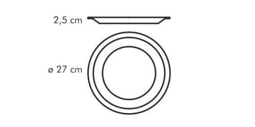 Tescoma GUSTITO lapostányér ø 27 cm